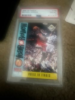 Michal Jordan card graded 8