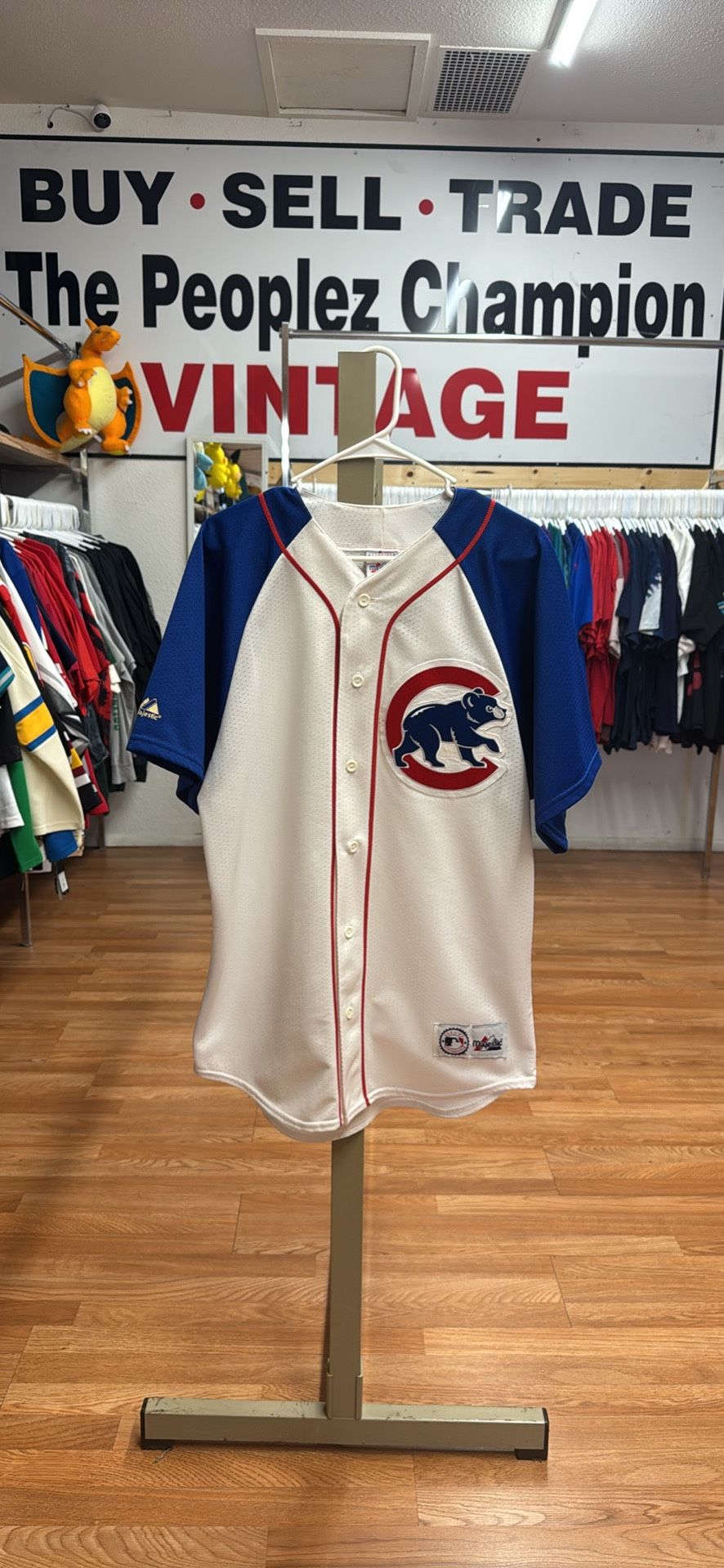 MLB Chicago Cubs Majestic Baseball Jersey size Medium
