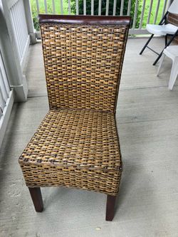 Wicker chair