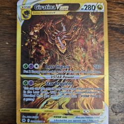 Giratina Pokémon card