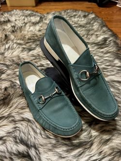 Gucci Mens Suede Horsebit Loafer US10.5 size