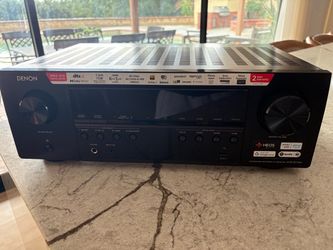 Denon AVR-S770H 7.2-Ch 8K AV Receiver (Dolby Atmos / HEOS) – Barely Used!
