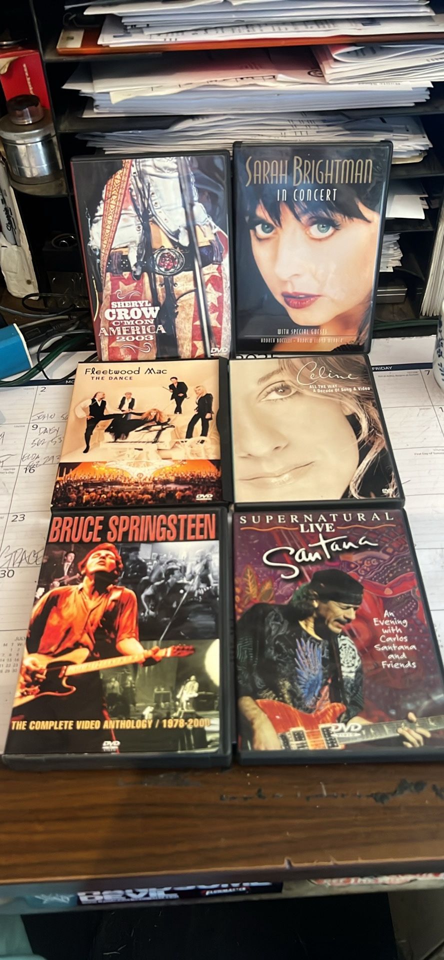 concert DVD’s