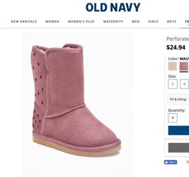 Toddler girl warm boots