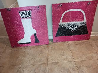 Handmade Wall Art. Great Decoration For Girls