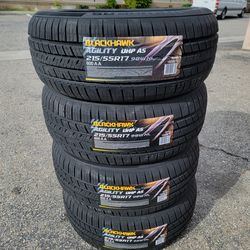 215 55 17 NEW TIRES CAMRY SOLARA AVALON ALTIMA ACCORD KIA MALIBU IMPALA LEXUS