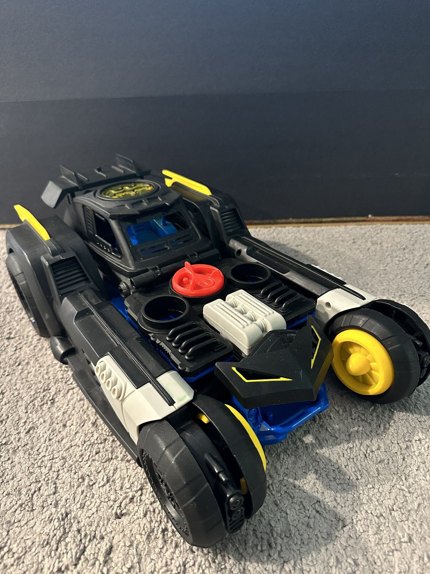 Imaginext DC Super Friends Batmobile Used Without Remote/Without