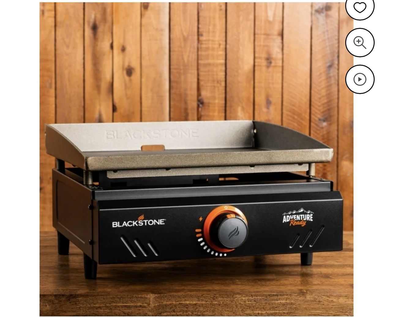 Blackstone Adventure Ready Single Burner 17 Tabletop Griddle with