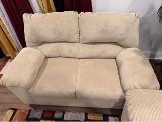 Living room sofa loveseat