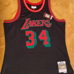 Hardwood classics Shaquille O’neal Lakers Jersey 