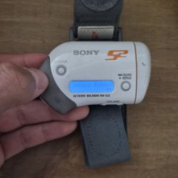 This is a Sony S2 Sports Network Walkman (NW-S23) digital music player.