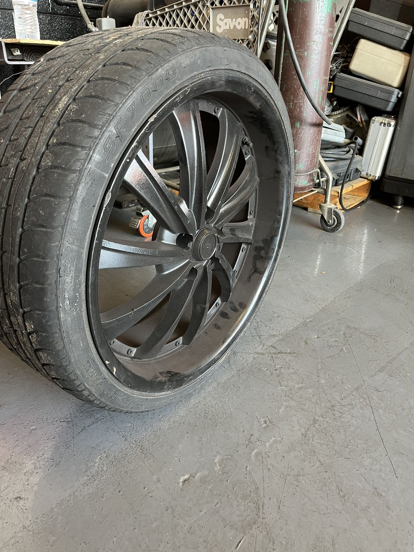 20in Black Rims
