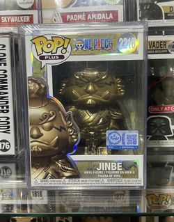 One Piece JINBE Bronze Statue Funko Pop Plus! #2216
