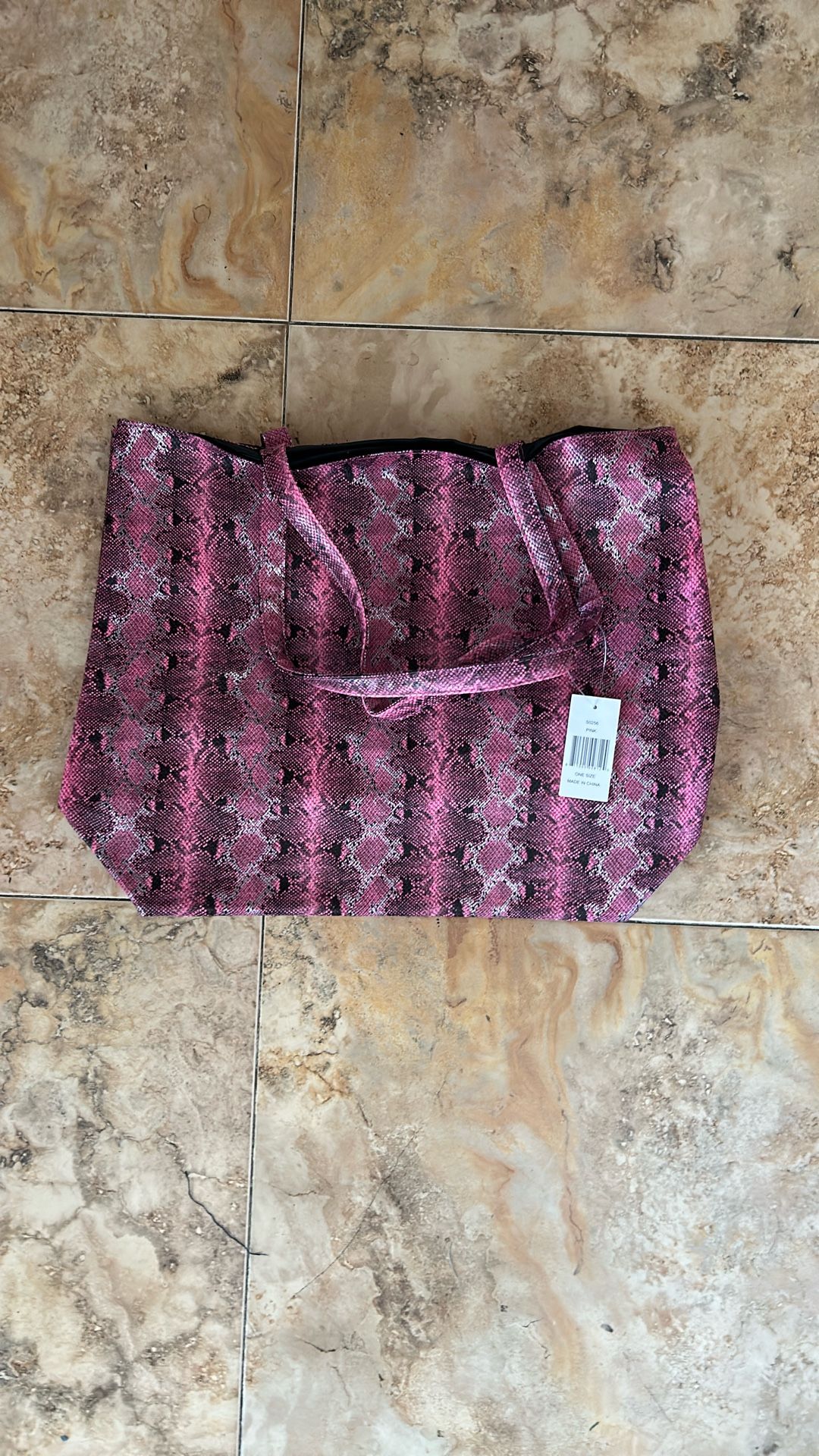 Tote Bag Pink New