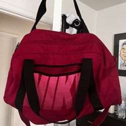 Pink/Red Nike Gym Bag. 