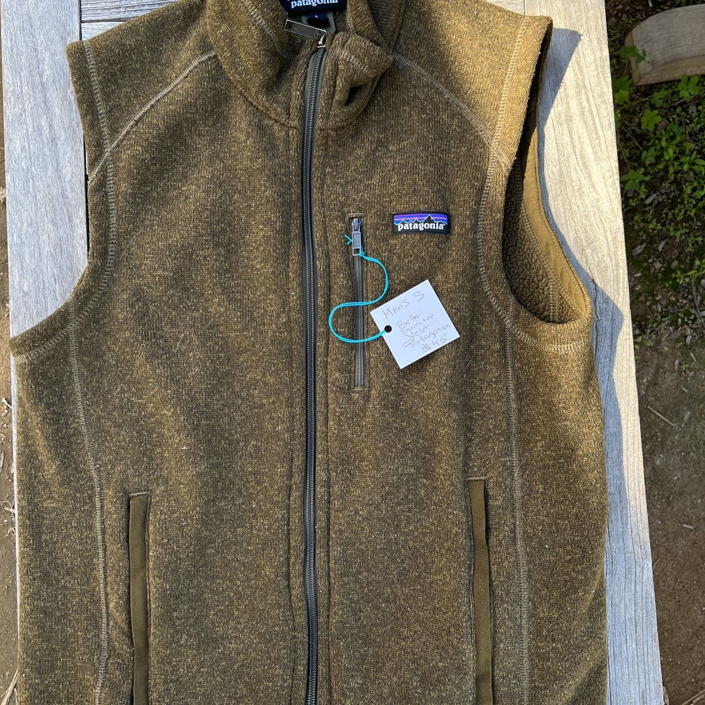 Patagonia better 2025 sweater vest sediment