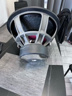 18” subwoofer