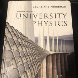 Pearson& Addison Wesley Sears and Zemansky's University Physics 12th Edition 