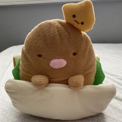 Sumiko Gurashi Tonkatsu Sandwich Plush 
