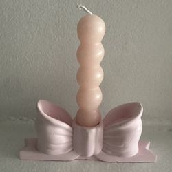 Pink Candle Holder 