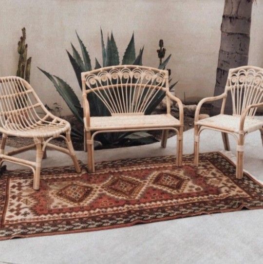 Rattan Boho Children's Furniture