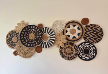 Woven Basket Wall Decor Set