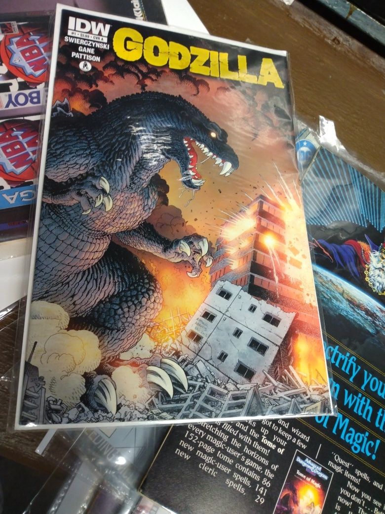 Godzilla (2012 IDW) comic books
Issue #1A
