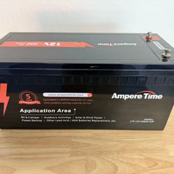 Lithium 12 Volt Battery Like New