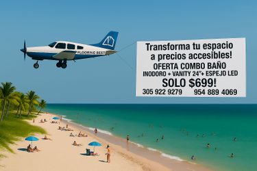 🔥 Bathroom Combo $699 • Vanity + LED Mirror + One-Piece Toilet