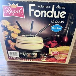 Vintage Fondue Set