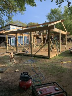 Custom Build Patios.