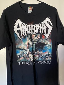 Amorphis Shirt Size L Doom Metal Death Metal 