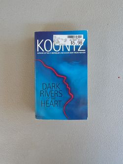 Softcover Books Dean Koontz Cold Fire & Dark Rivers Of The Heart