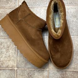 Women’s Shela Platform Faux Fur Lined  Booties-10