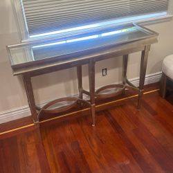 Table With Mirror Top 