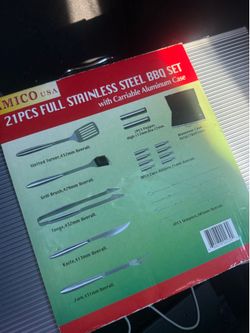 Bbq grill set