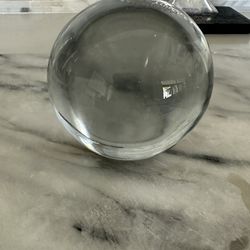 Glass Crystal Paperweight 