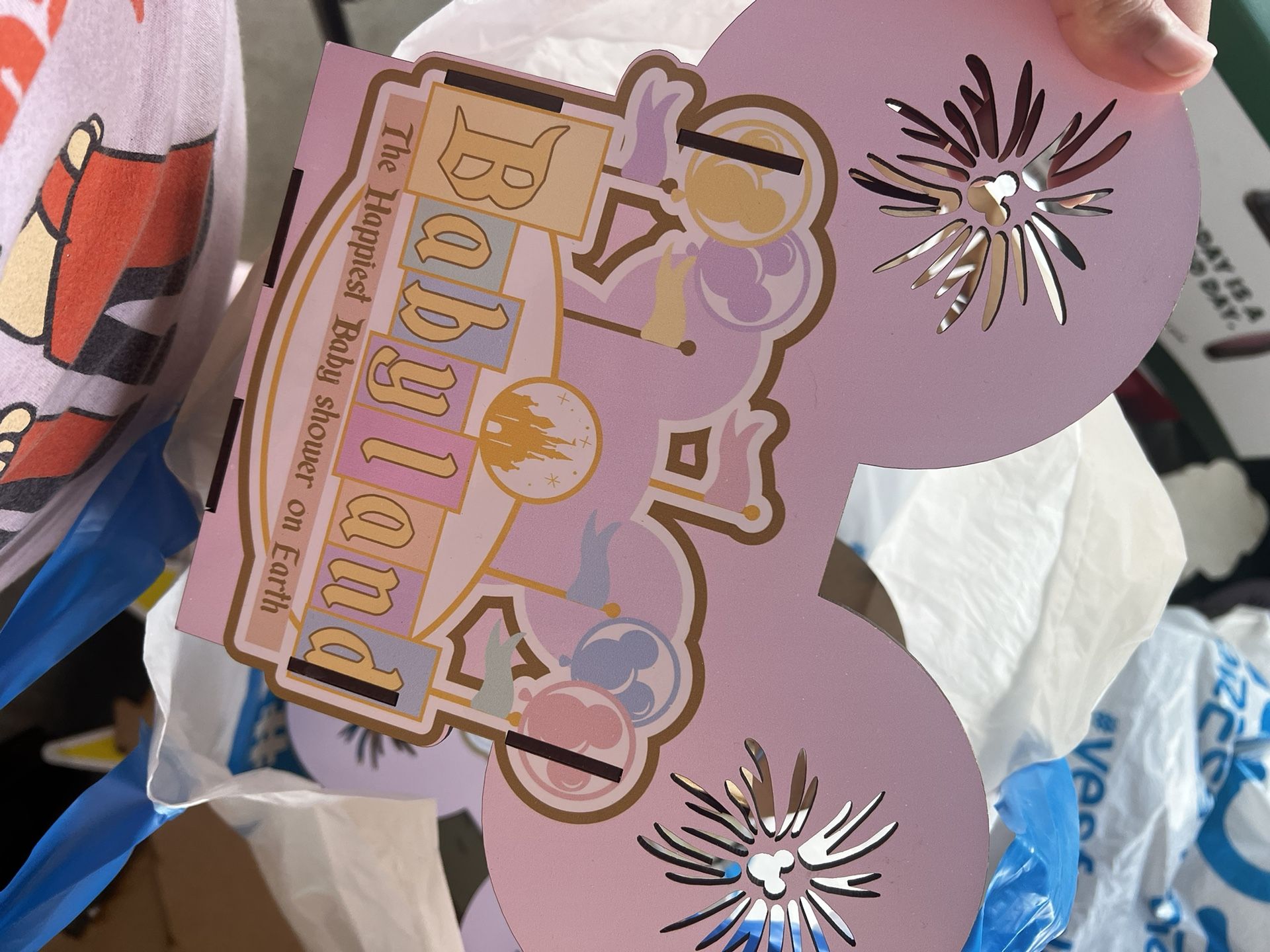 10 Wood Boxes Centerpieces For Babyland Baby Shower
