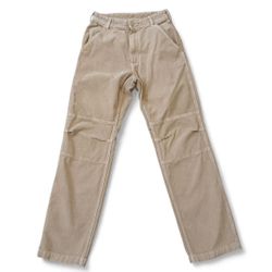 Brandy melville tan corduroy straight leg pants