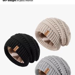 Brand New 3 Pack Winter Hats For Women 