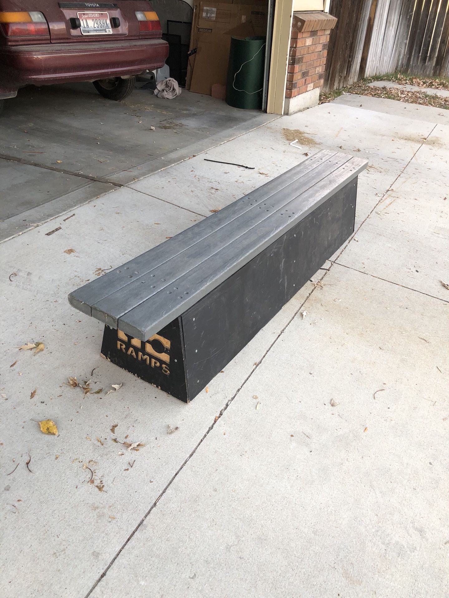 OC Ramps butter bench