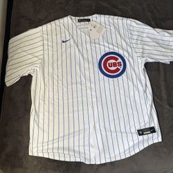 NIKE Men's Cody Bellinger Chicago Cubs White Home jersey 