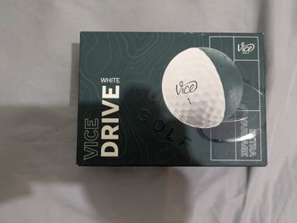 Vice White Drive Golf Balls 