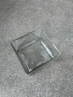 Glass floral containers