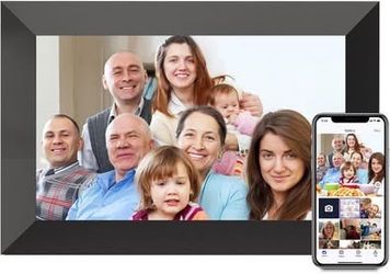 Digital Picture Frame, 10.1-inch High Definition Touch Screen, 16GB Memory,Automatic Rotation