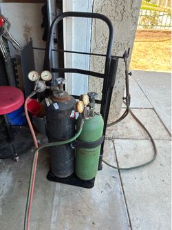 Cutting torch set