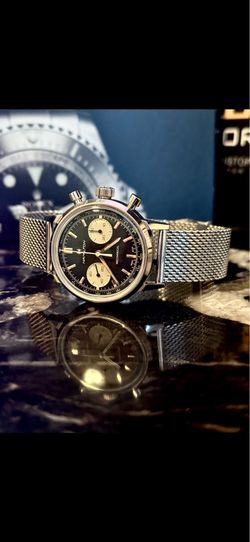 Hamilton Intra Matic Reverse Panda Dial Luxury Watch!