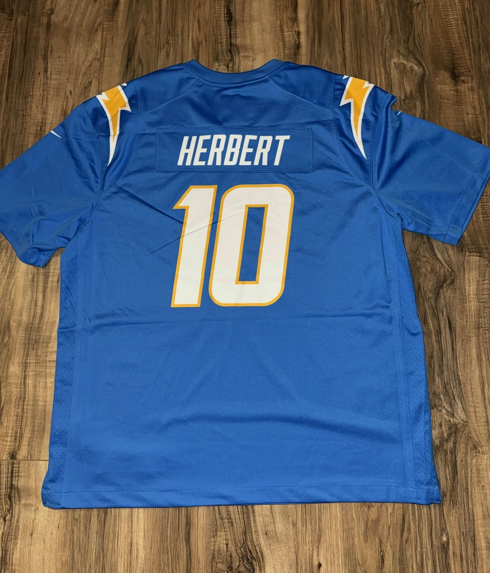 New Men’s Size Large Nike Justin Herbert LA Chargers Jersey