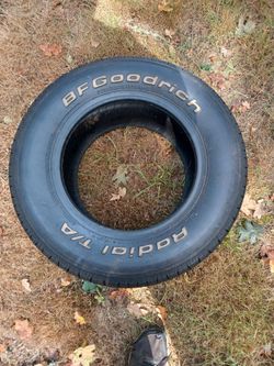 255/60/15 BFGOODRICH Radial T/A New