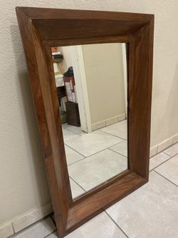 Wood Mirror